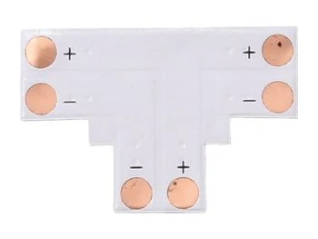 Złączka do taśmy led mono 10mm PCB T