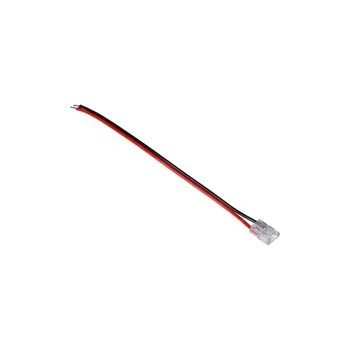 Złączka do taśmy led SMD/COB mono 8mm Multi taśma-przewód 15cm