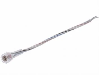 Gniazdo DC hermetyczne Clear RGB 4-pin