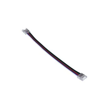 Złączka do taśmy led SMD/RGB+W kolor 10mm taśma-przewód 15cm-taśma