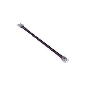 Złączka do taśmy led SMD/RGB kolor 10mm taśma-przewód 15cm-taśma