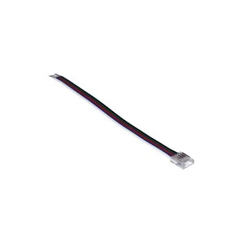 Złączka do taśmy led SMD/RGB+W kolor 10mm taśma-przewód 15cm