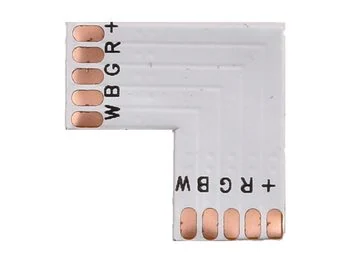 Złączka do taśmy led rgbw 10mm PCB L