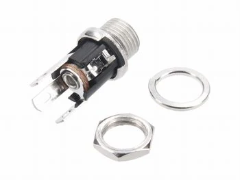 Gniazdo DC 5.5x2.1 do obudowy metalowe
