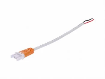 Wtyk 2-pin KLIK biały przewód 15cm