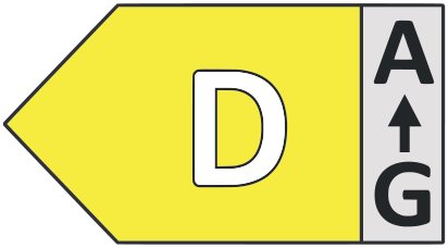 Klasa energetyczna D, skala A–G
